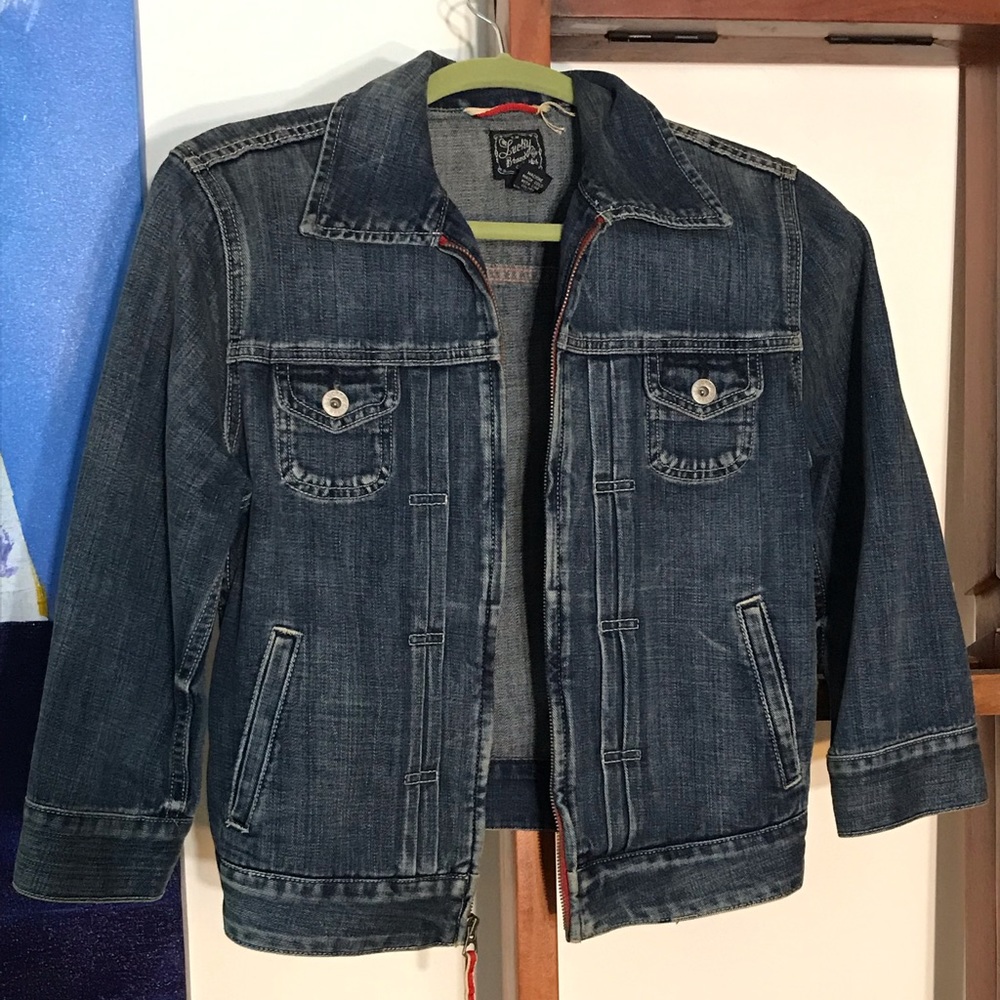 Lucky Brand Lady’s Denim Zip Up Jacket